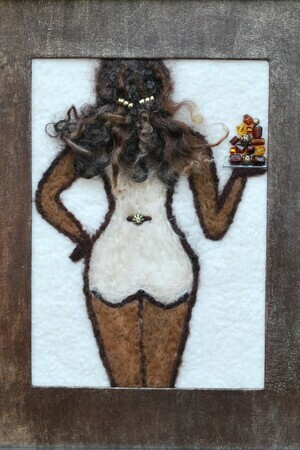 "Goddess with Chocolate"